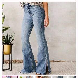 Like New Willow & Root The Flared Out Jean.